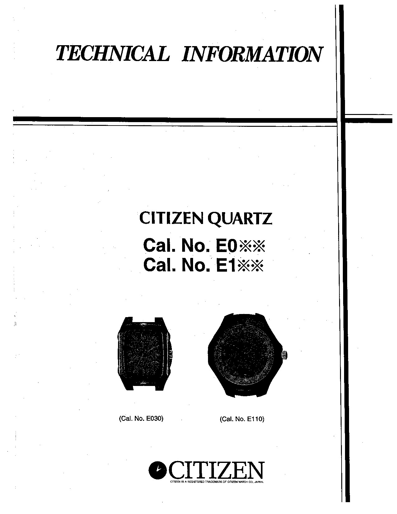 1017_Citien E030M, E010M, E000M, E110M, E100M