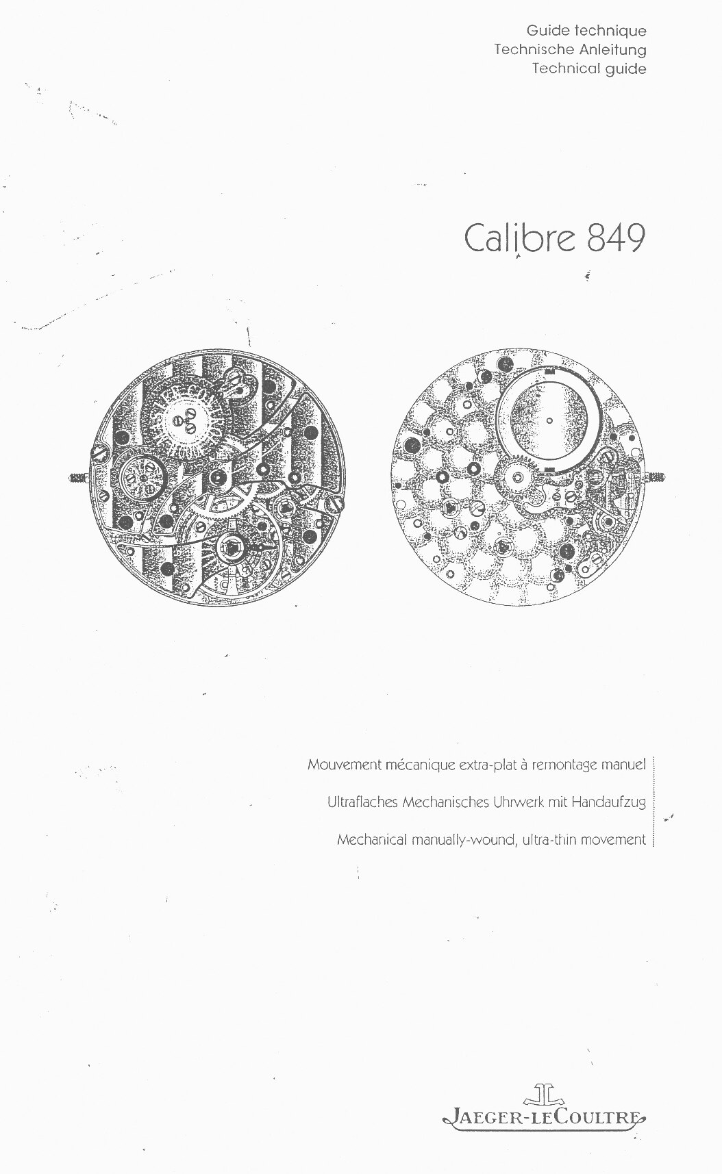 JLC 849 technical