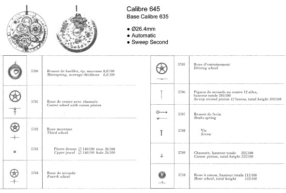 Rolex 645